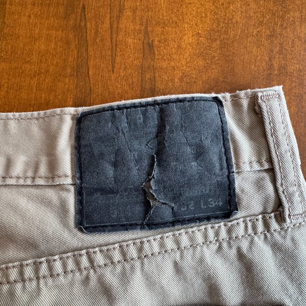 32Wx34L Levi's 514 Straight in Chinchilla Soft Washed Twill - Picture 4 of 4